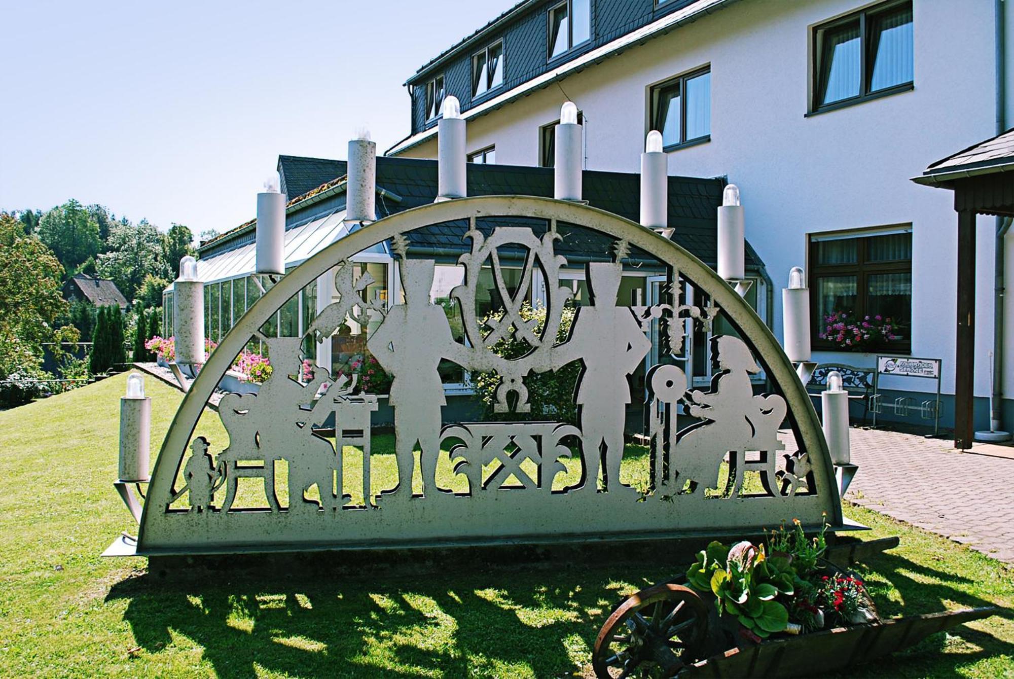 Landgasthof-Wemmer Großrückerswalde Exteriör bild
